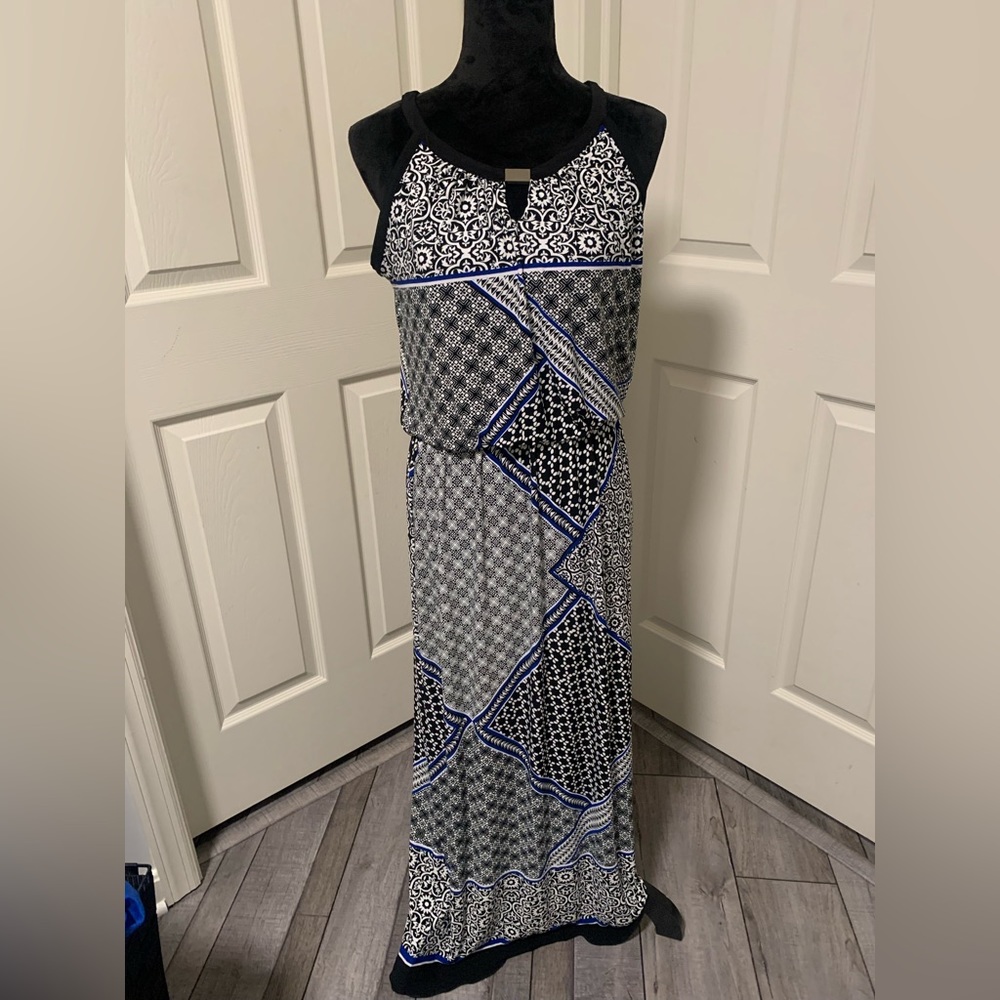 NWT London Times Stretchy Long Dress